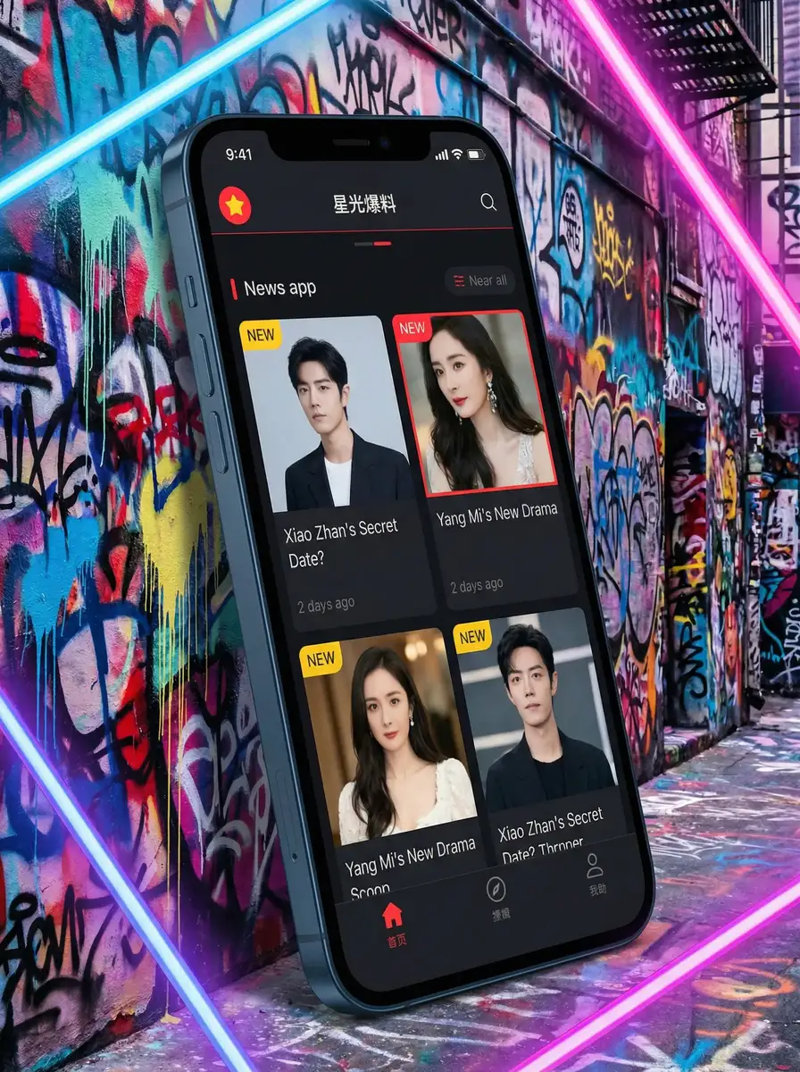 多头蛇 APP界面展示 - 掌上吃瓜神器